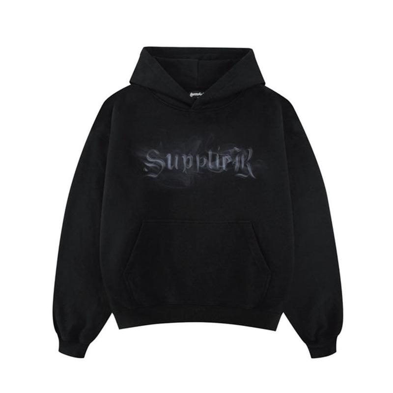 SUPPLIER CROSS HOODIE ブラック フーディー｜Cross Zip Hoodie｜SUPPLIER｜公式通販（パーカー