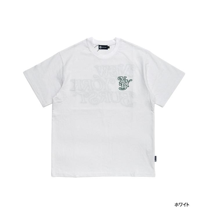 NEW YORK BURST NYB ニューヨークバースト Tシャツ ロゴ 刺繍 ブラック 