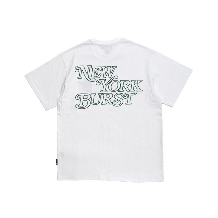 NEW YORK BURST NYB ニューヨークバースト Tシャツ ロゴ 刺繍 ブラック