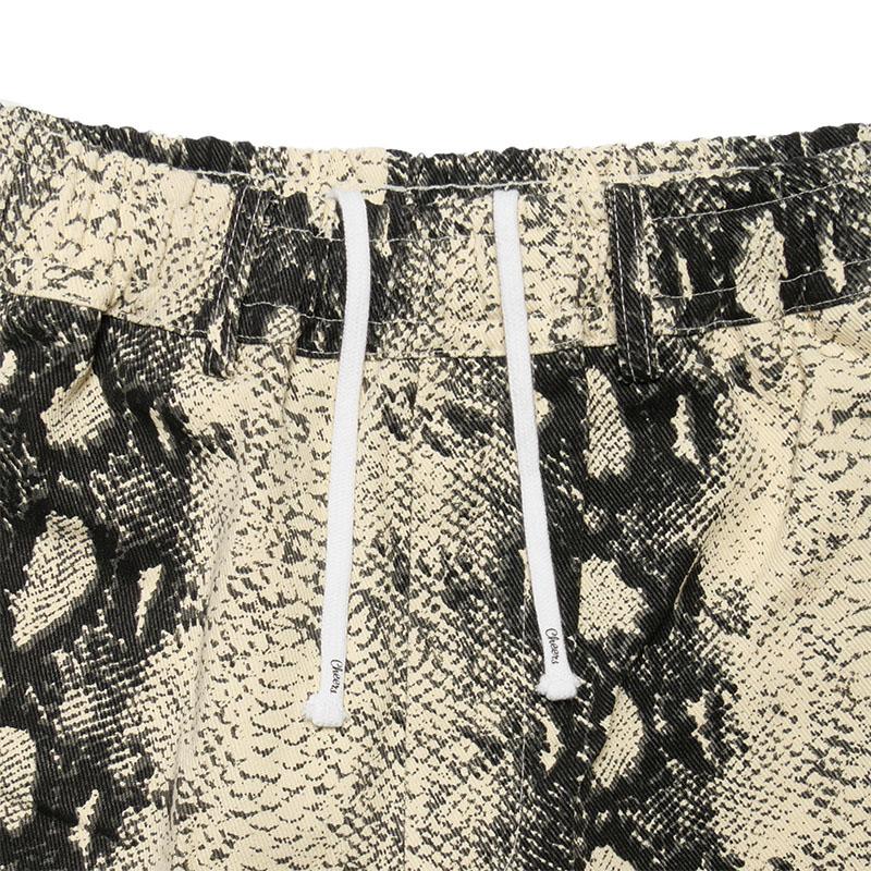 チアーズ Cheers パンツ ボトムス パイソン柄 ヘビ柄 ナチュラル M-XL