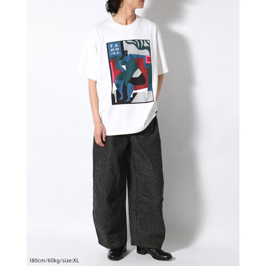by Parra バイパラ グラフィックTシャツ 半袖 トップス メンズ 