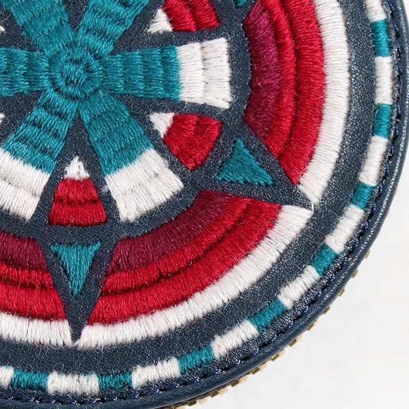 ブラックミーンズ blackmeans 刺繍コインケース レザー 牛革 革小物