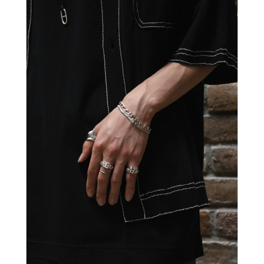 Garden of Eden（ガーデン オブ エデン） CURB CHAIN NARROW ID RING