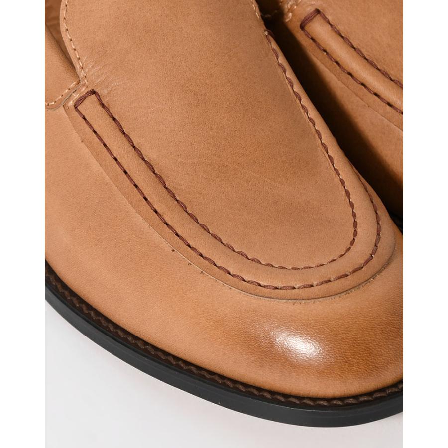 PADRONE（パドローネ） レザースリッポン メンズ シューズ 革靴 25.5
