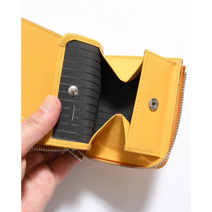 ITTI（イッチ） コンパクトウォレット 2つ折り財布 レザー財布 革財布