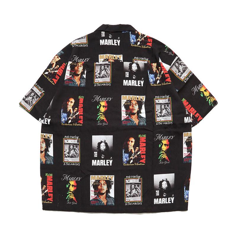 スクレップ SCREP アロハシャツ メンズ M-XXL ブラック/マルチカラー