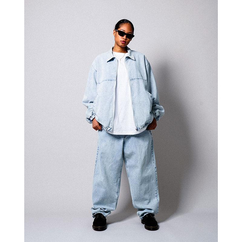 ハイライフ HIGH LIFE デニムジャケット メンズ M-XL ブリーチ