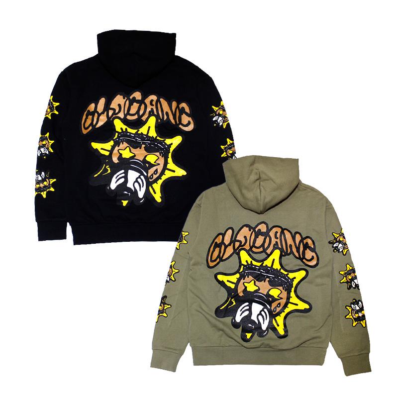 Glo Gang ジップパーカー　グローギャング　即日発送 SUPPLIER（サプライヤー） GLO GANG グローギャング パーカー トップス
