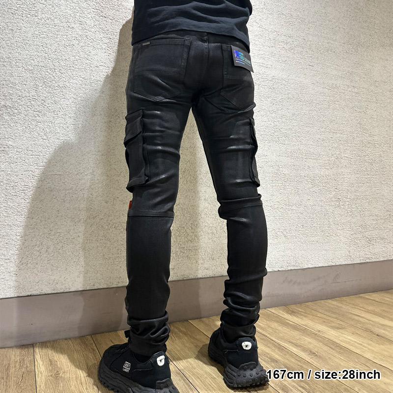 SERENEDE セレナーデ スキニーパンツ 28,30,32インチ ブラック/黒