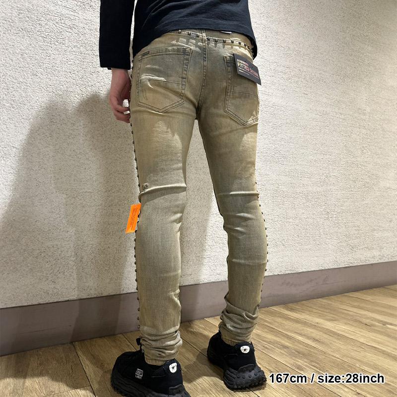 SERENEDE セレナーデ スキニーパンツ 28,30,32インチ ウォッシュ