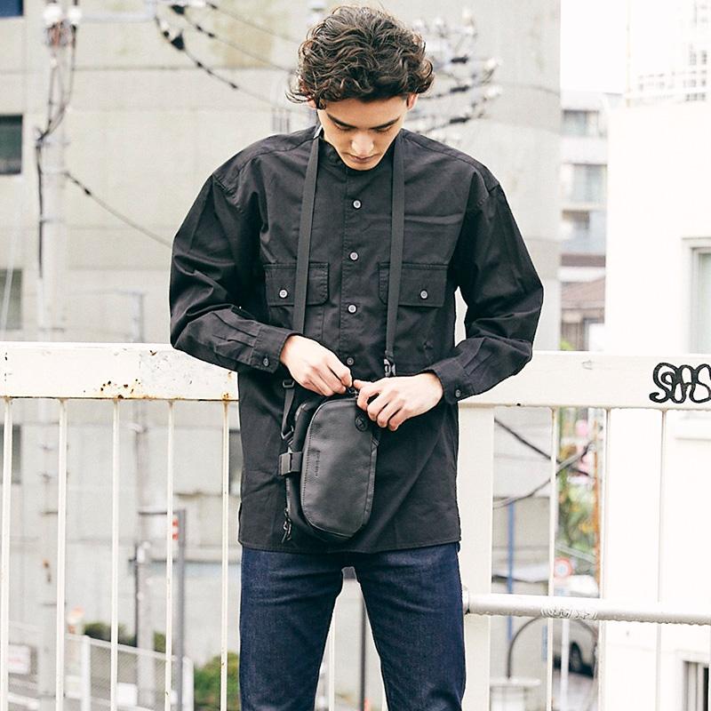 BROSKI AND SUPPLY ブロスキーアンドサプライ レザーミニバッグ