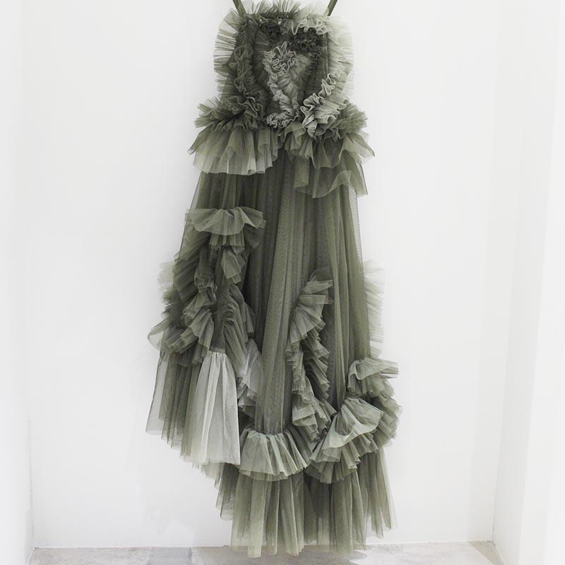 【値下げ】VIVIANO ヴィヴィアーノ チュールドレス キャミドレス 値下げ】VIVIANO ヴィヴィアーノ チュールドレス キャミドレス