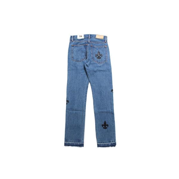 mnml ミニマル ブルーデニム28 mnml ミニマル ストレートデニムパンツ 28-34インチ ブルー