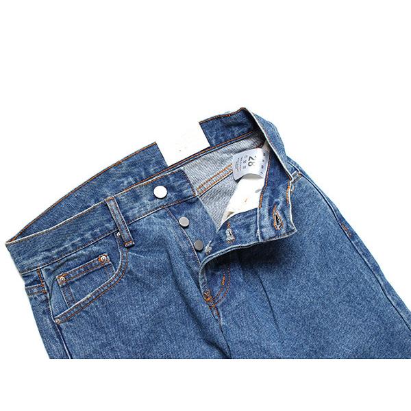 mnml ミニマル ブルーデニム28 mnml ミニマル ストレートデニムパンツ 28-34インチ ブルー