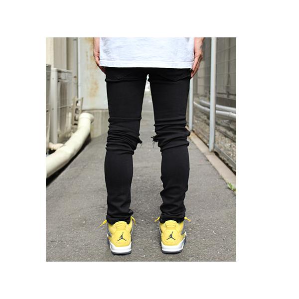 mnml ミニマル ストレッチデニム 28-34インチ ブラック メンズ