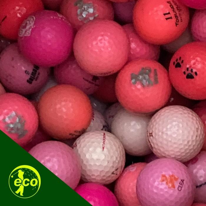 最新作売れ筋が満載 91 ロストボール ホンマ色々30球 ピンク B
