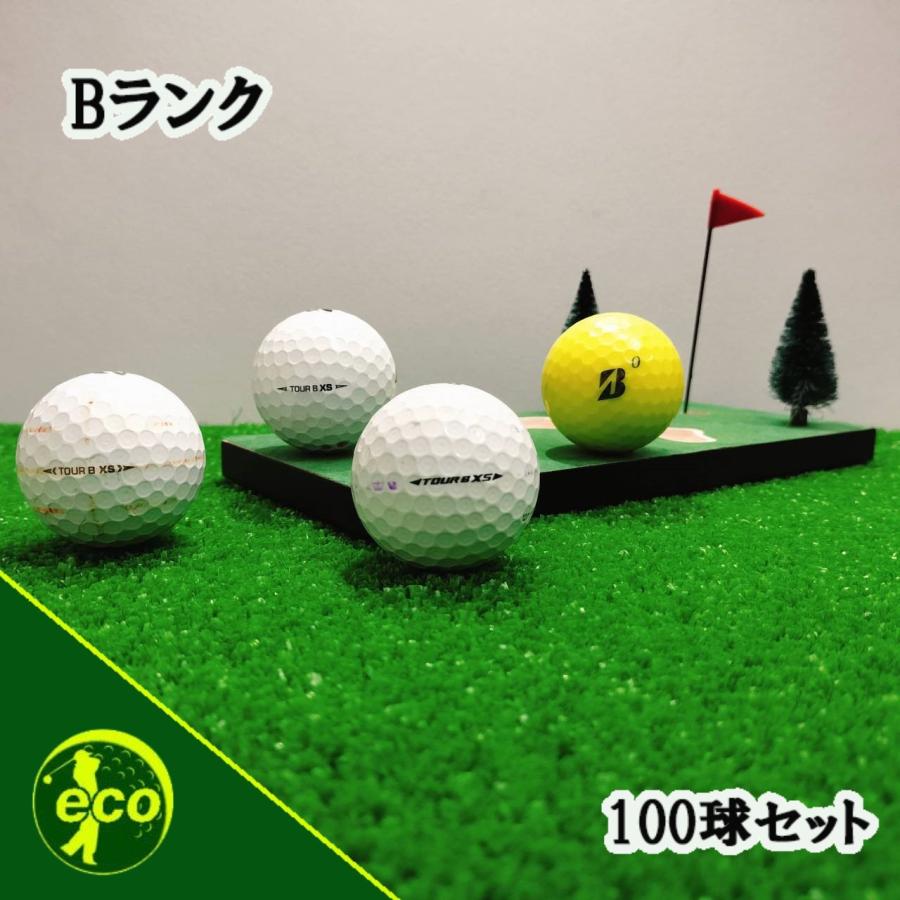 BRIDGESTONE GOLF ロストボール ブリヂストン ツアーB XS 年代混合 100