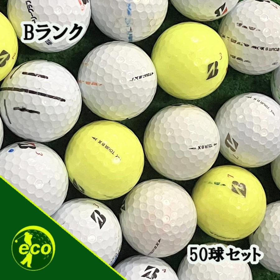 BRIDGESTONE GOLF ロストボール ブリヂストン ツアーB X 年代混合 50球
