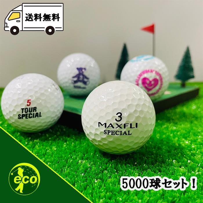 ロストボール ブランド混合 ホワイト系 5000球 Bランク 中古 ロストボール ブランド混合 ホワイト系 5000球 Bランク 中古
