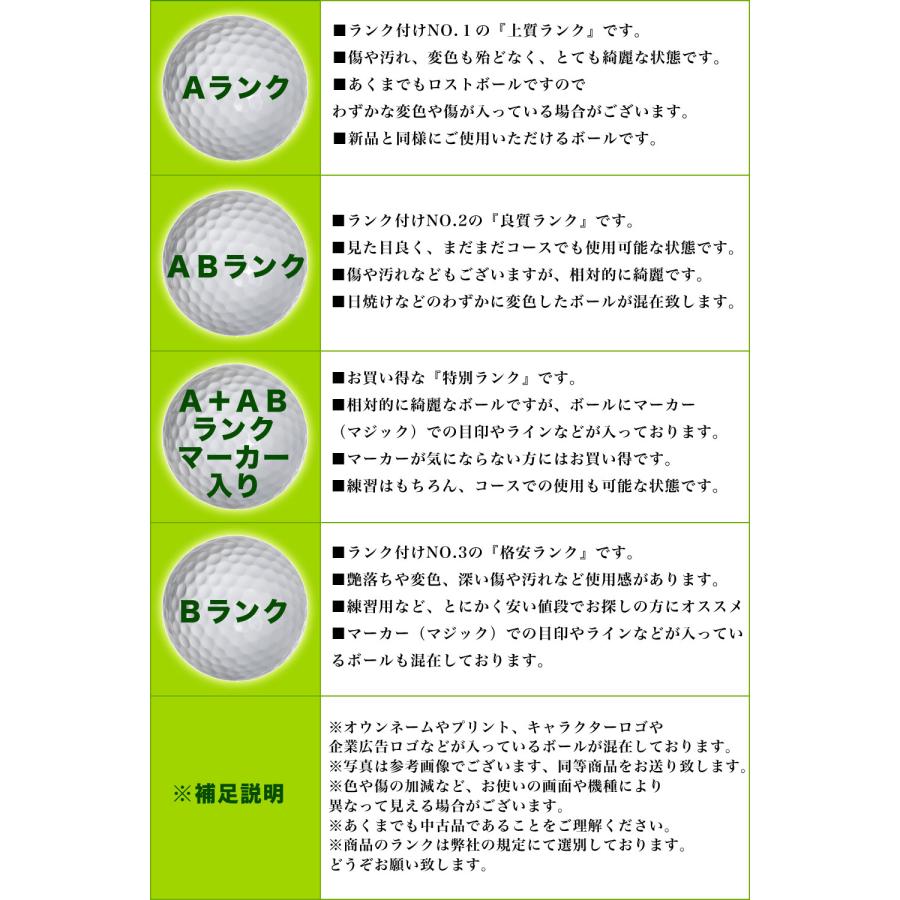 ロストボール ブランド混合 ホワイト系 5000球 Bランク 中古 ロストボール ブランド混合 ホワイト系 5000球 Bランク 中古