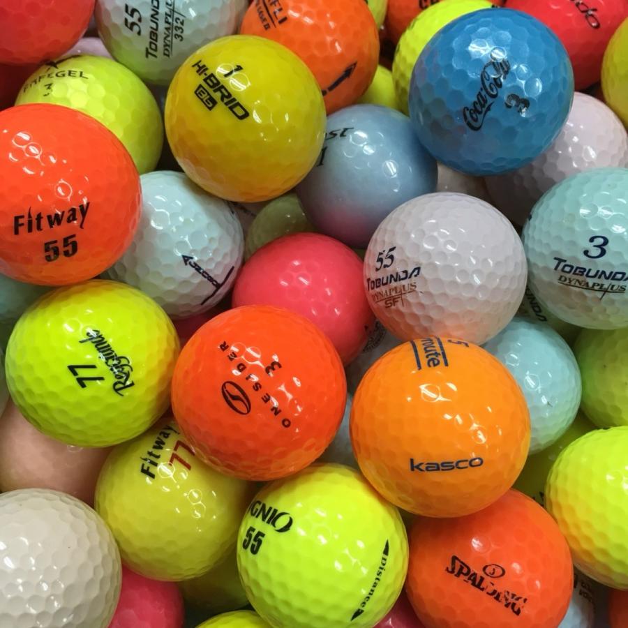 最大 オフ 送料無料 ロストボール ブランド混合 カラーボール 50球 A Abランク ゴルフボール 中古 Wantannas Go Id