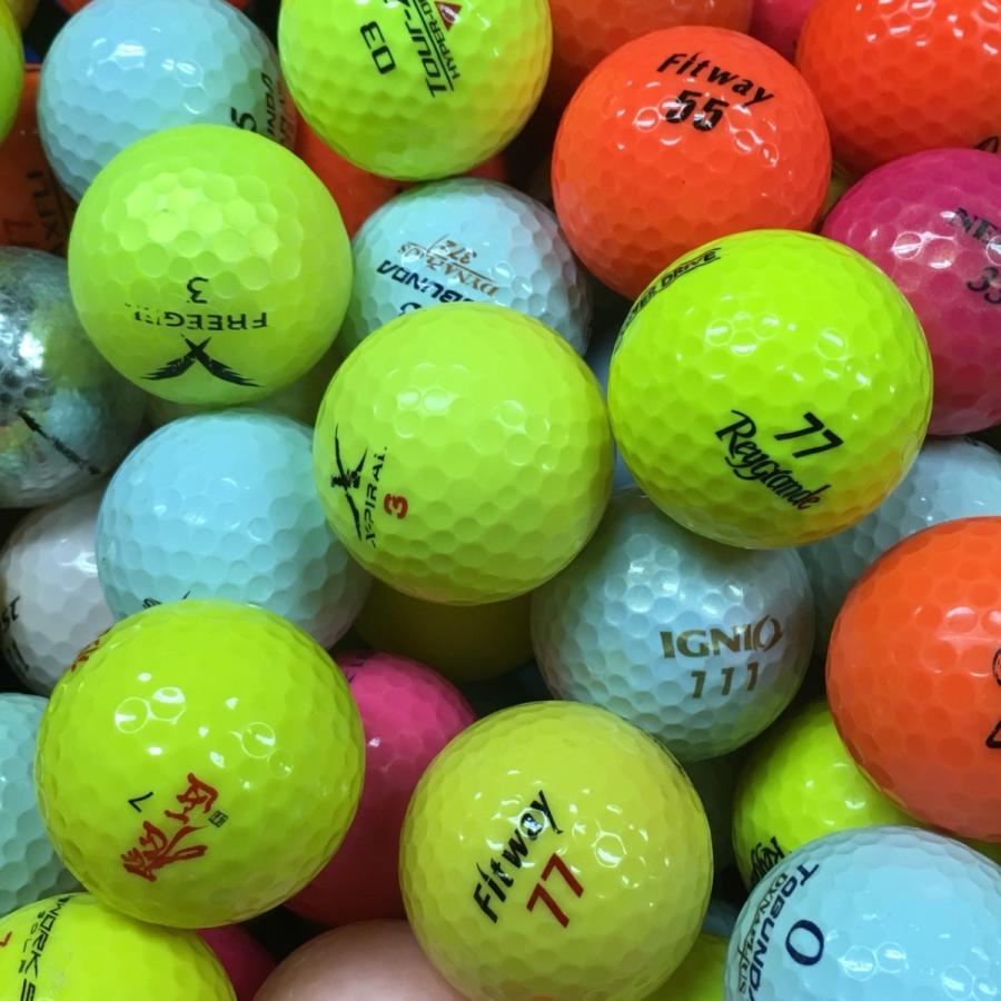 最大 オフ 送料無料 ロストボール ブランド混合 カラーボール 50球 A Abランク ゴルフボール 中古 Wantannas Go Id