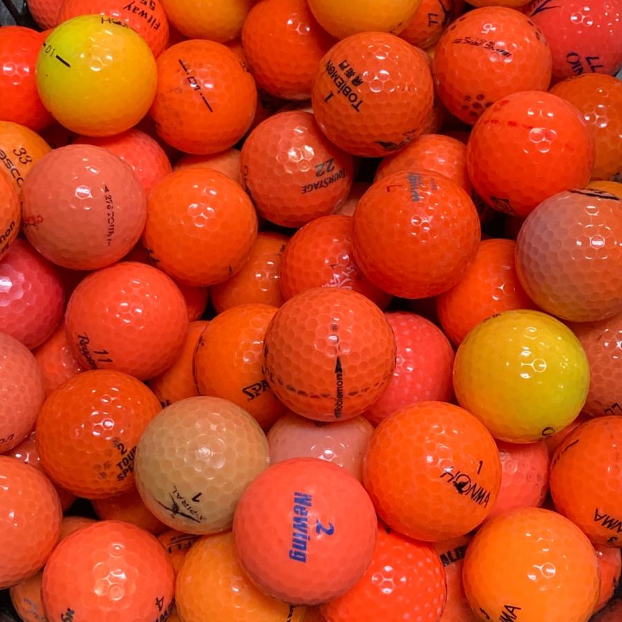 大きな取引 ロストボール ホンマ オレンジ 100球 B marciliomesquita