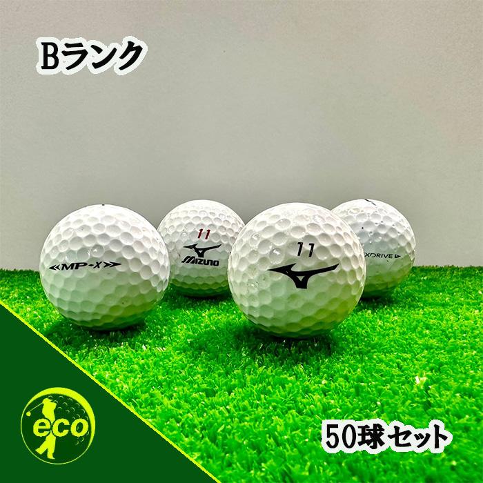 MIZUNO（ミズノ） ロストボール 各種混合 ホワイト系 50球 Bランク