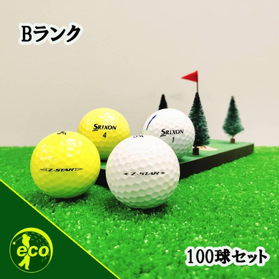 SRIXON ロストボール スリクソン Z-STAR 年代混合 100球 Bランク 中古