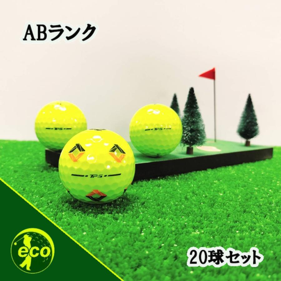 TaylorMade - 【中古】 【送料無料】 ロストボール テーラーメイド TP5 ストライプ 2024年モデル ホワイト 20球 Bランク   リゴルフ TaylorMade ロストボール テーラーメイド TP5 TP5x 2024年 20球