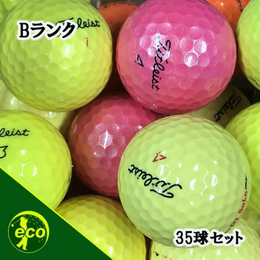 Titleist（タイトリスト） ロストボール 各種混合 カラーボール 35球 B