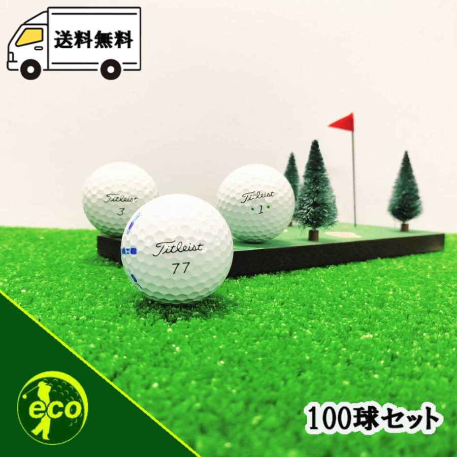 Titleist（タイトリスト） ロストボール PRO V1 100球 年代混合 白 B 