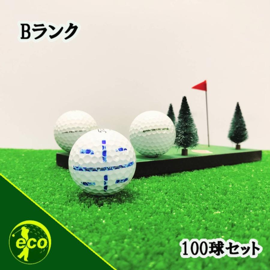 Titleist V1 100球　ロストボール Titleist（タイトリスト） ロストボール PRO V1 100球 年代混合 白 B