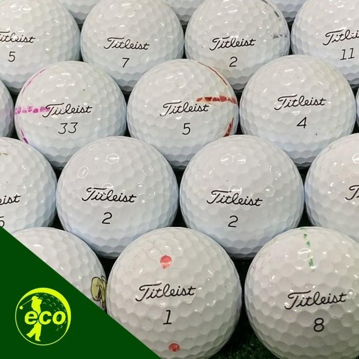 ロストボール タイトリスト PRO V1 2021年 ホワイト 30個 Bランク 中古 ゴルフボール ロスト Titleist エコボール 送料無料｜ecoball｜02