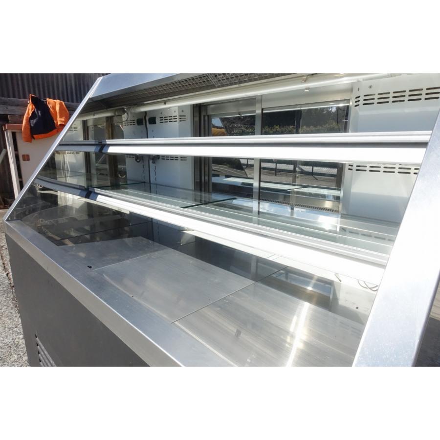 2021年製 和田製作所 冷蔵ショーケース LED照明付 対面式 両面扉