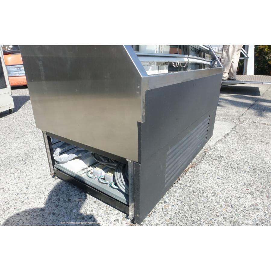 B W120cm 和田製作所 オープン冷蔵ショーケース 3P200V+100V 多段型