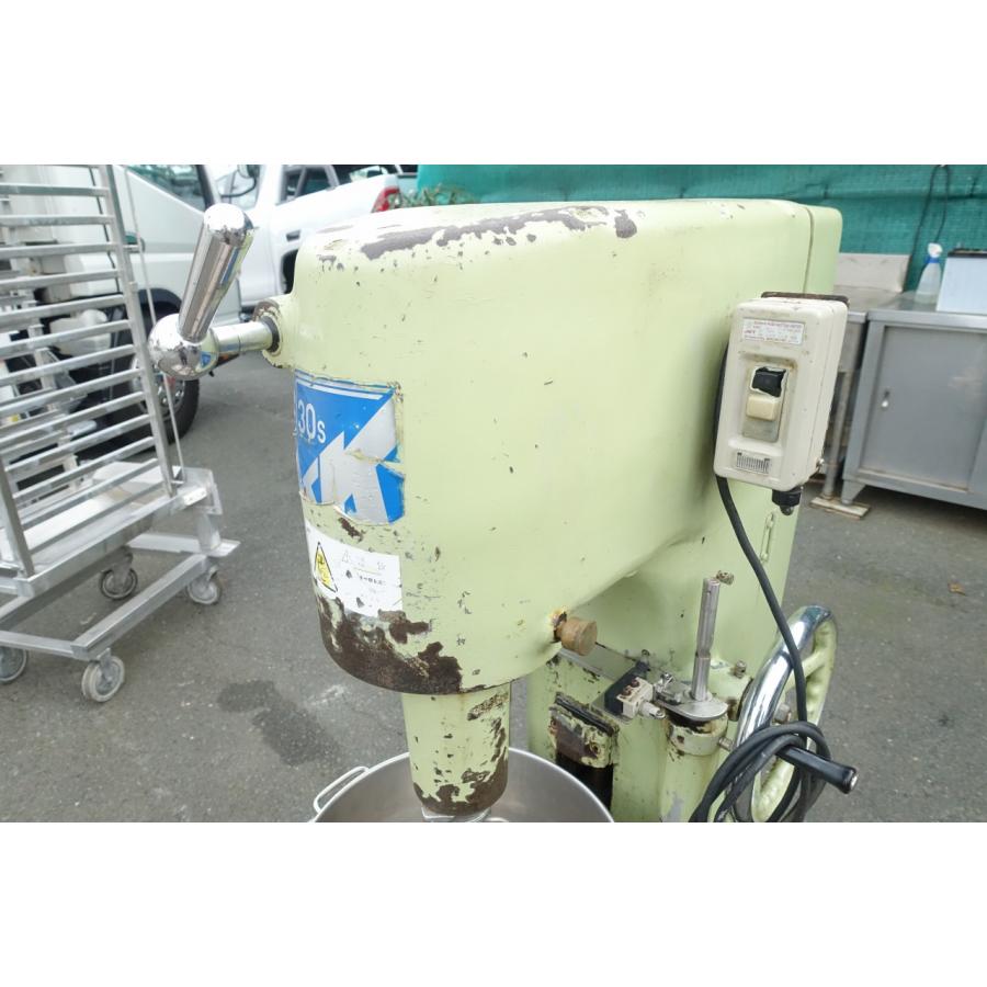 30/20コート SKミキサー 業務用ミキサー SK30S 3P200V 製パン 30/20コート SKミキサー 業務用ミキサー SK30S 3P200V 製パン