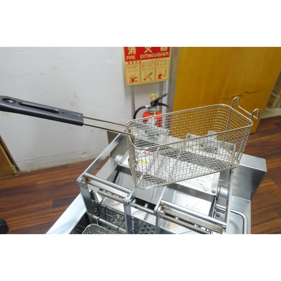 ニチワ オートリフト フライヤー 電気式 TEF-18-6-2LSP 3P200V 業務用