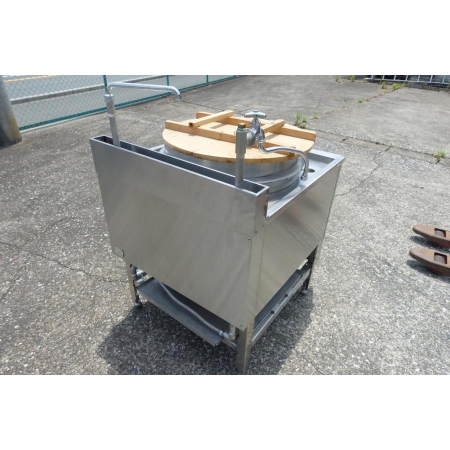 LP メイトー ガス式 うどん釜 XM-70U 湯で麺機 業務用 厨房 ゆで麺機 