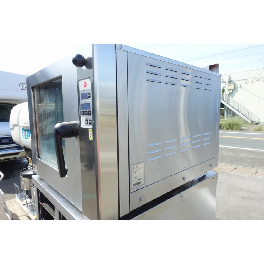 単相200V 4段 タニコー コンベクションオーブン TBCO-4EMY 100V 業務用