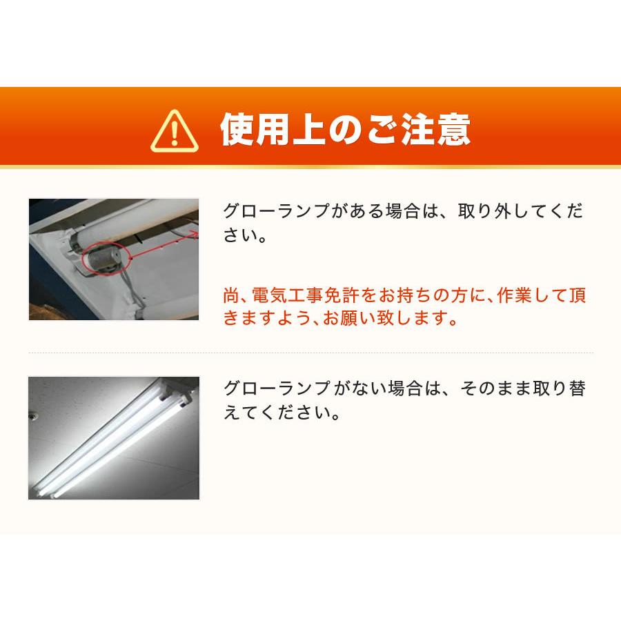 エコデバイス 【人気】LED蛍光灯 40W直管形 昼光色 工事不要 1年