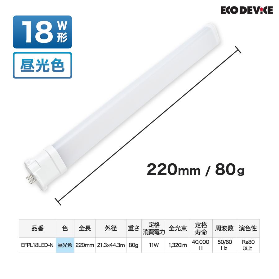 LED コンパクト形 FPLランプ 18形 　＜昼光色＞　丸型LED 蛍光灯 EFPL18LED-N |  | 06