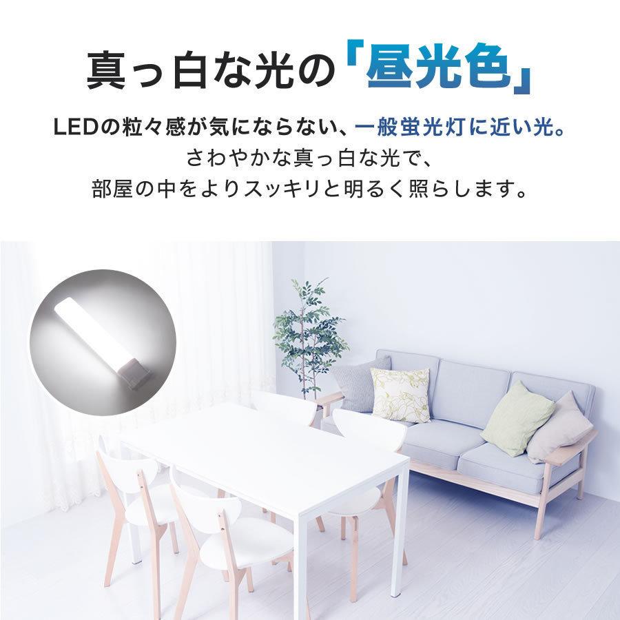 エコデバイス LED蛍光灯 FPLランプ 18W形 ＜ 昼光色＞ 工事不要 1年