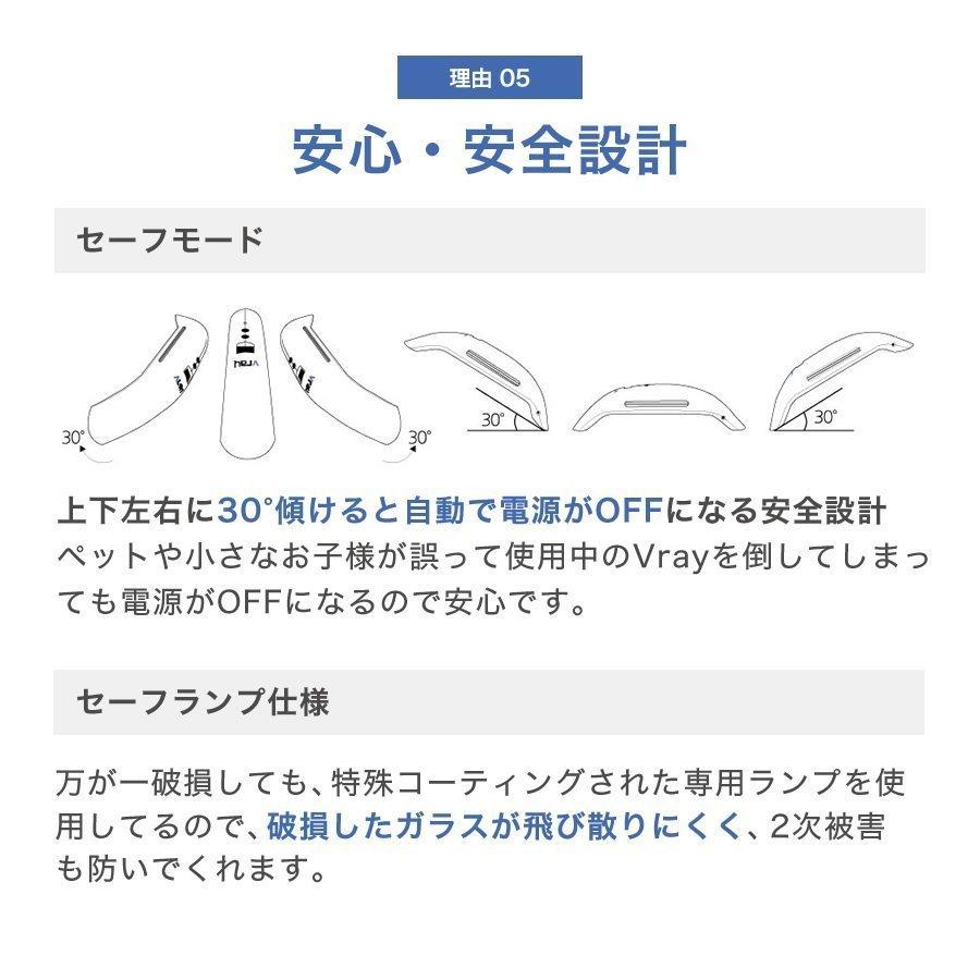 【訳あり　お買得品　1年保証】Vray　uvc除菌器　紫外線 　uvc除菌　99.9％ 除菌　UVCランプは安心の日本製使用　uvc 殺菌　ウィルス対策　抗菌ライト |  | 10