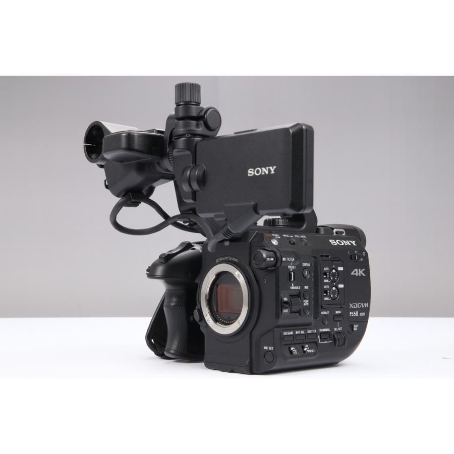 【 美品 | 使用時間 740h 】 SONY XDCAMメモリーカムコーダー FS5II ボディ PXW-FS5M2 【 純正ショットガンマイク ECM-XM1 追加付属 】｜ecodigi-store｜02