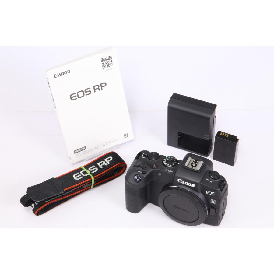 [極美品｜シャッター数 3000回以下] Canon EOS RP ボディ ブラック [バッテリー劣化なし]の画像