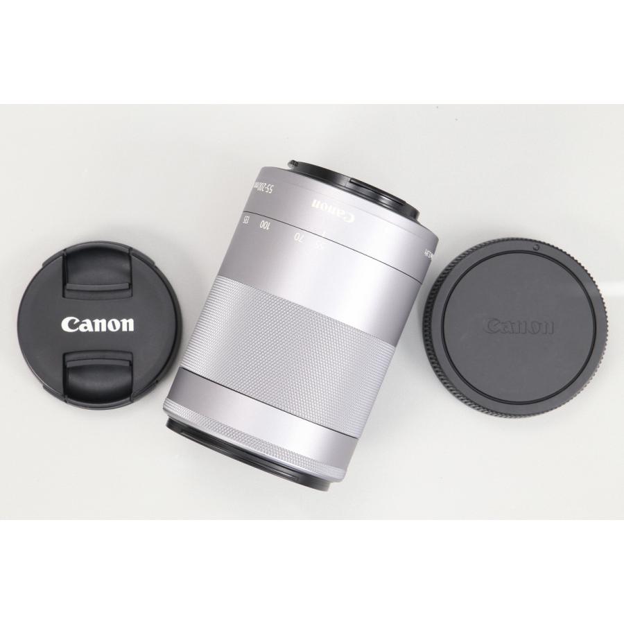 美品｜動作保証] Canon EF-M55-200mm F4.5-6.3 IS STM シルバー