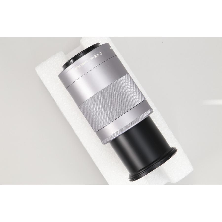美品｜動作保証] Canon EF-M55-200mm F4.5-6.3 IS STM シルバー
