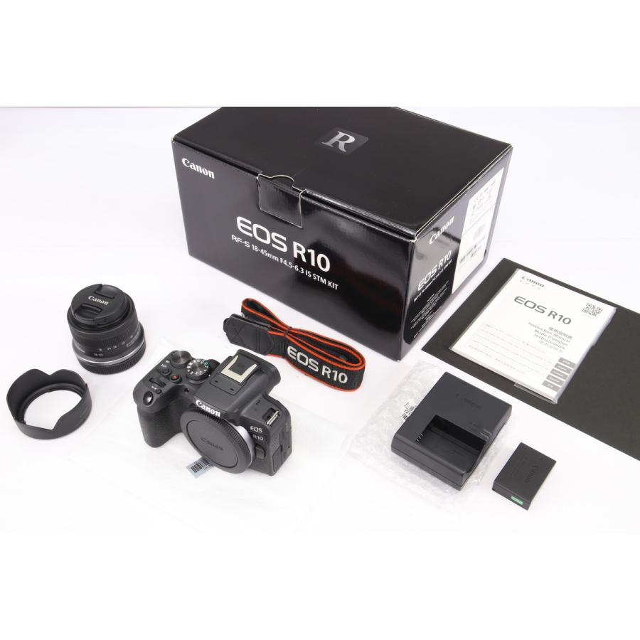 新品同様｜シャッター数 1000回以下] Canon EOS R10 RF-S18-45 IS STM