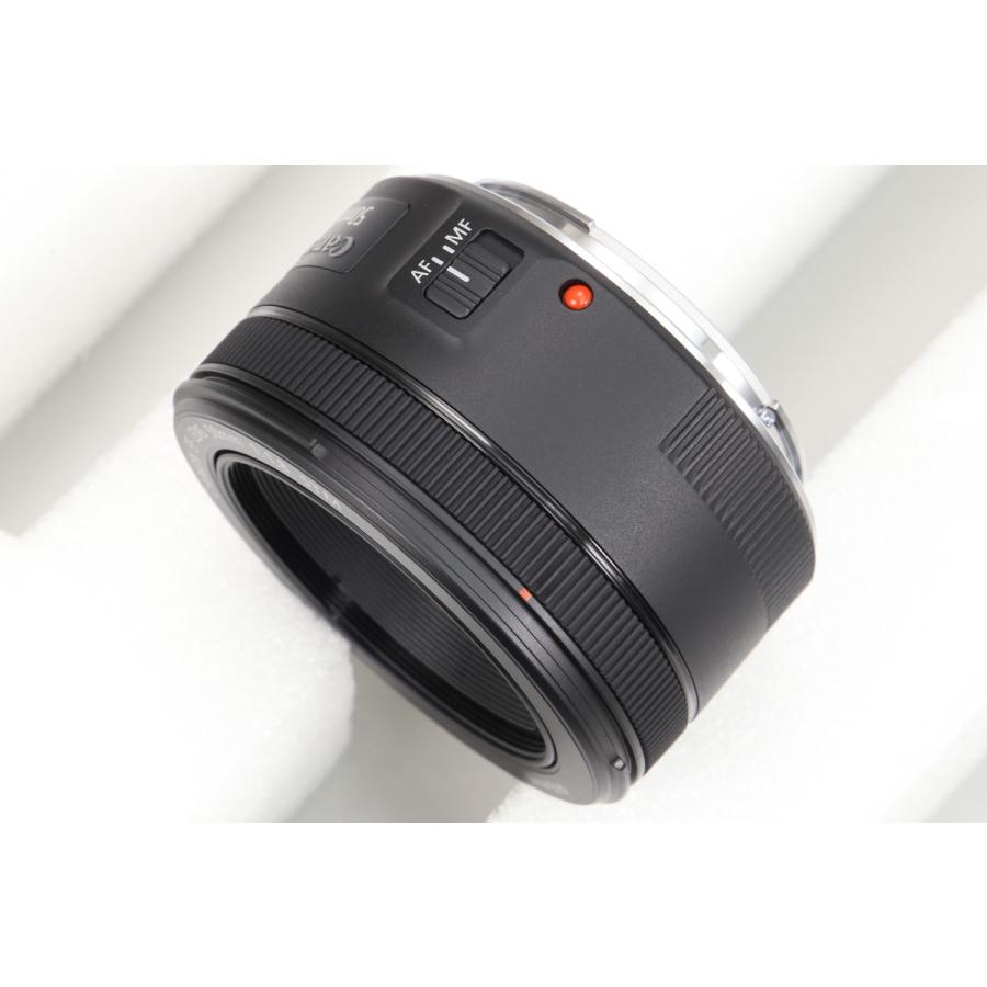 新品同様｜動作保証] Canon EF50mm F1.8 STM [レンズプロテクター 追加